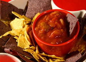 Plate of nachos